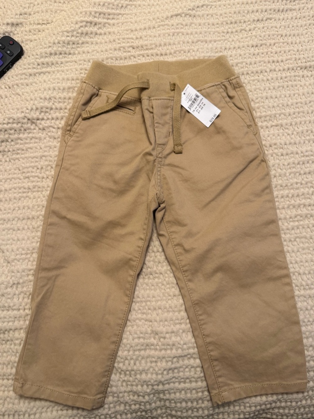 GAP Beige Toddler 18-24m Pull-On Pants